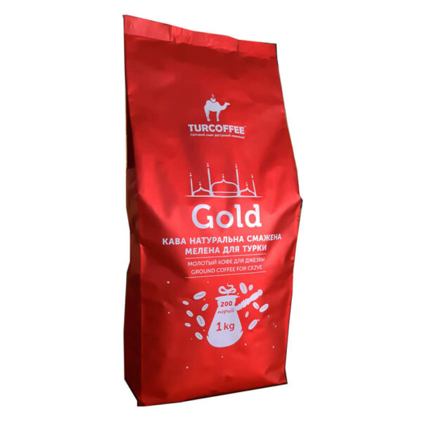 Молотый кофе Gold 1 кг Turcoffee (туркофе)