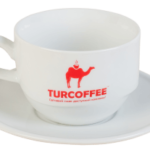 Чашка TURCOFFEE Fregat с блюдцем (100 мл.)