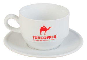 Чашка TURCOFFEE Fregat с блюдцем (100 мл.)