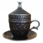 Турецкая чашка (серебро) 100 мл turcoffee